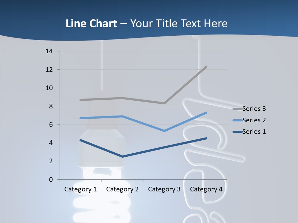 Shiny Blue Energy PowerPoint Template