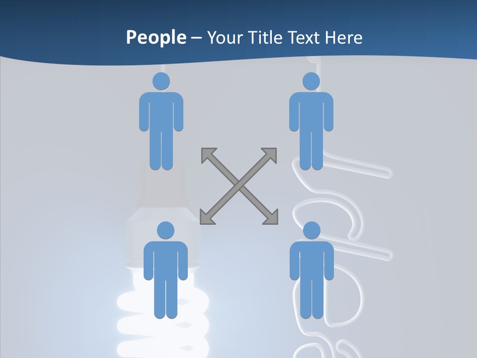 Shiny Blue Energy PowerPoint Template