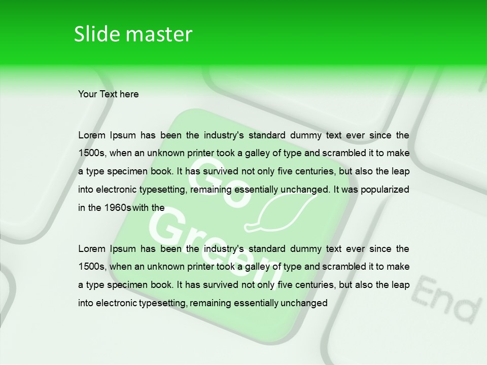 Earth Increase Web PowerPoint Template