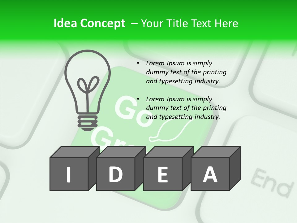 Earth Increase Web PowerPoint Template