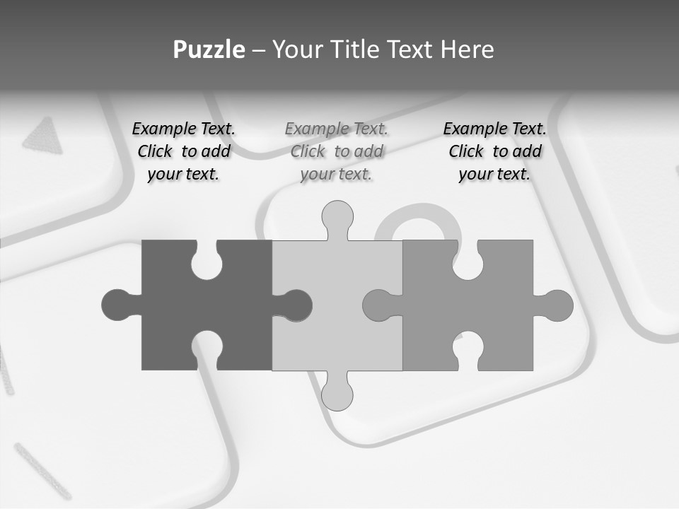 Single Information Confusion PowerPoint Template