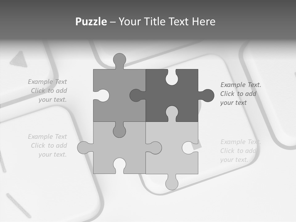 Single Information Confusion PowerPoint Template