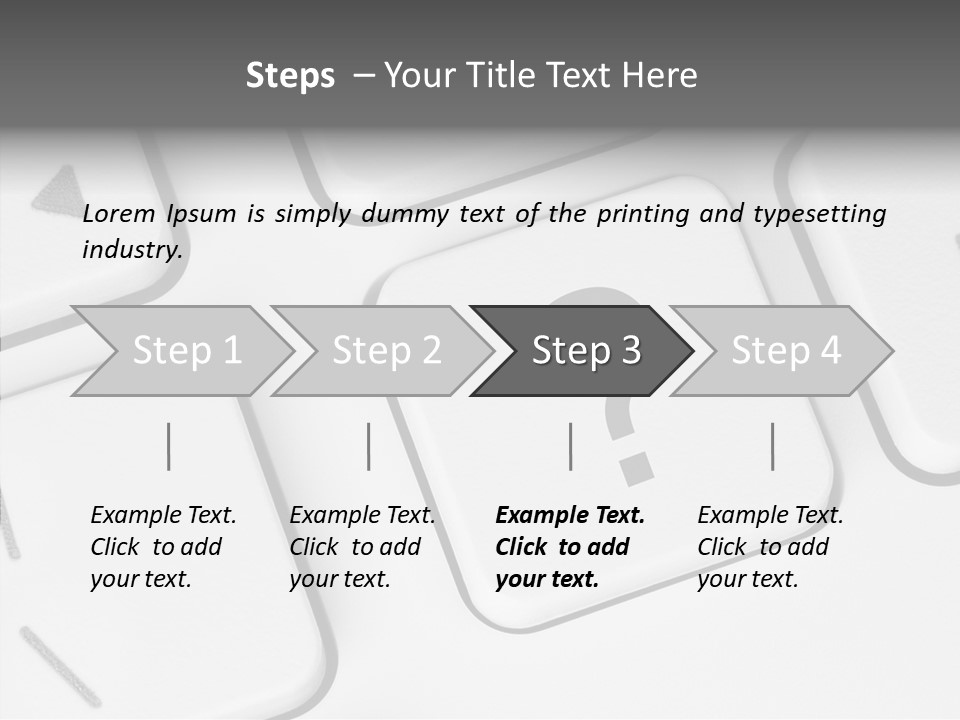 Single Information Confusion PowerPoint Template