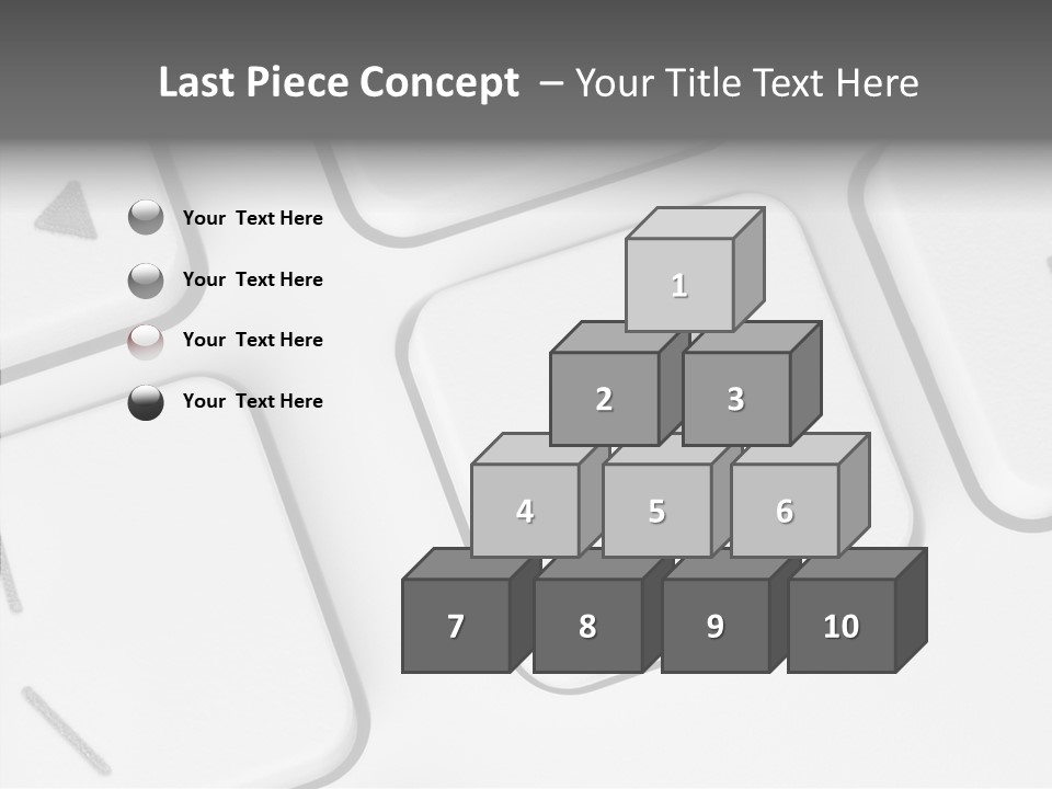 Single Information Confusion PowerPoint Template