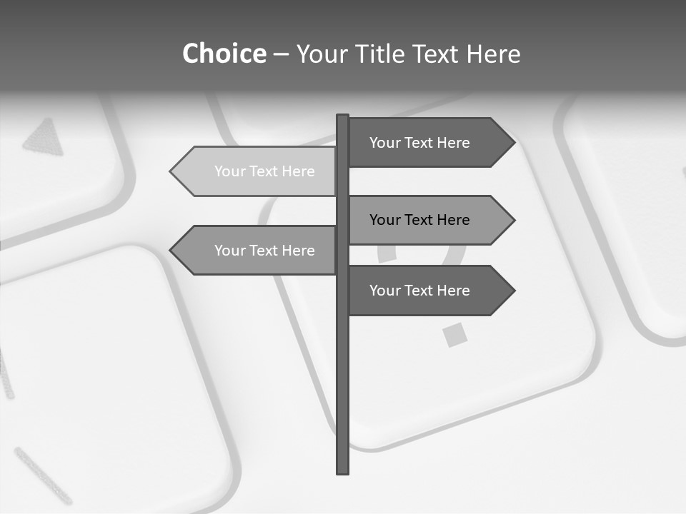 Single Information Confusion PowerPoint Template