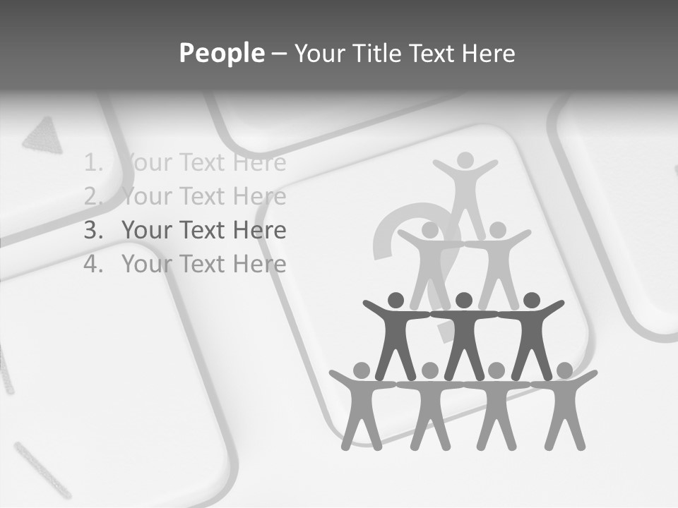 Single Information Confusion PowerPoint Template