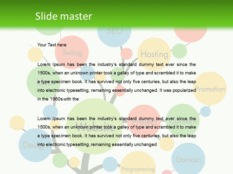 Process Innovation Teamwork PowerPoint Template