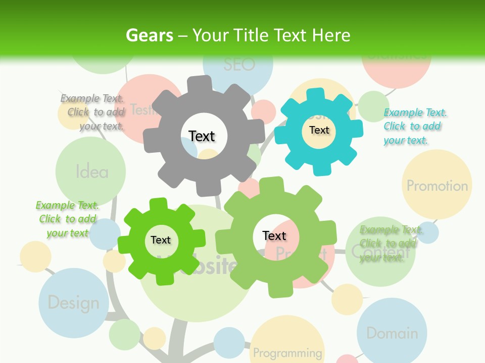 Process Innovation Teamwork PowerPoint Template