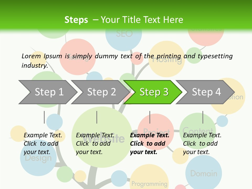 Process Innovation Teamwork PowerPoint Template