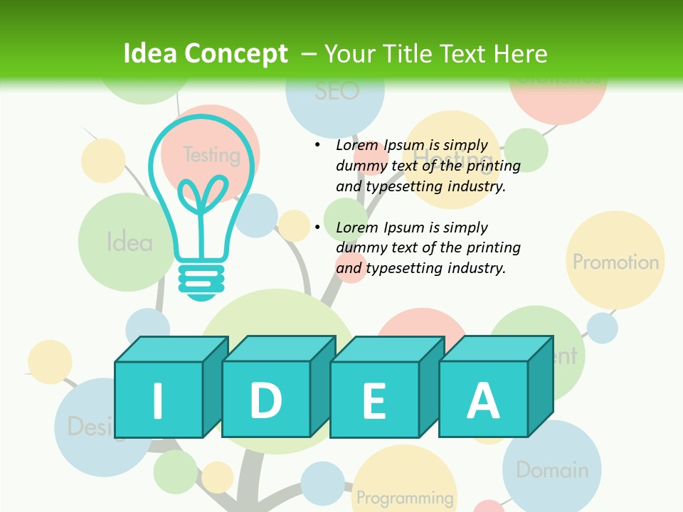 Process Innovation Teamwork PowerPoint Template