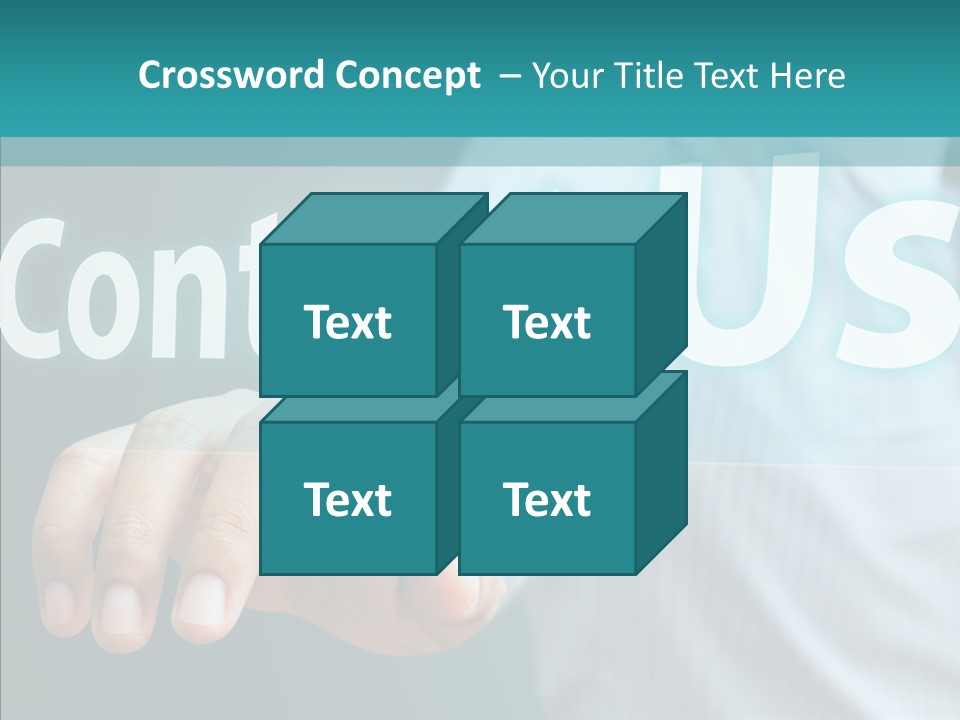 Circle Comment Technology PowerPoint Template