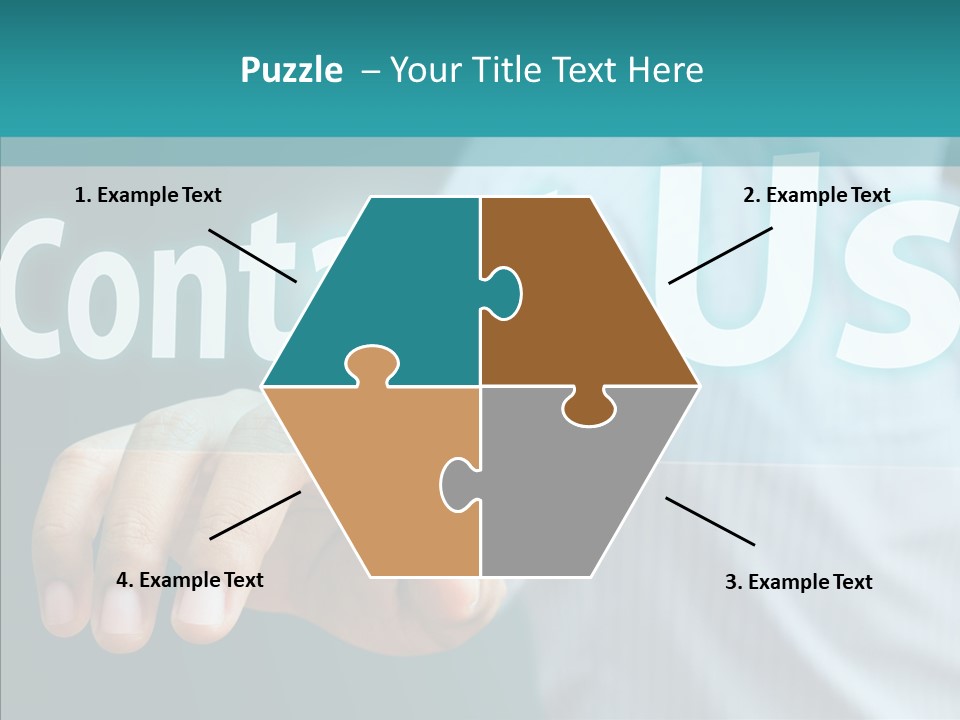 Circle Comment Technology PowerPoint Template