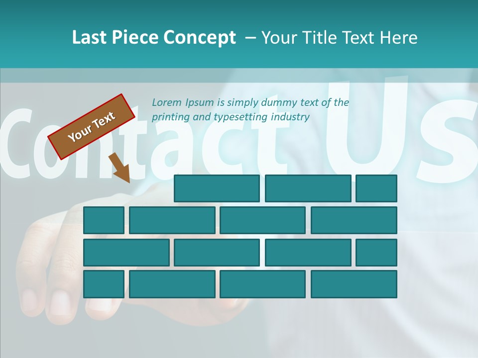 Circle Comment Technology PowerPoint Template