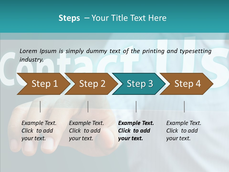 Circle Comment Technology PowerPoint Template