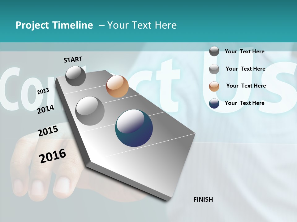 Circle Comment Technology PowerPoint Template