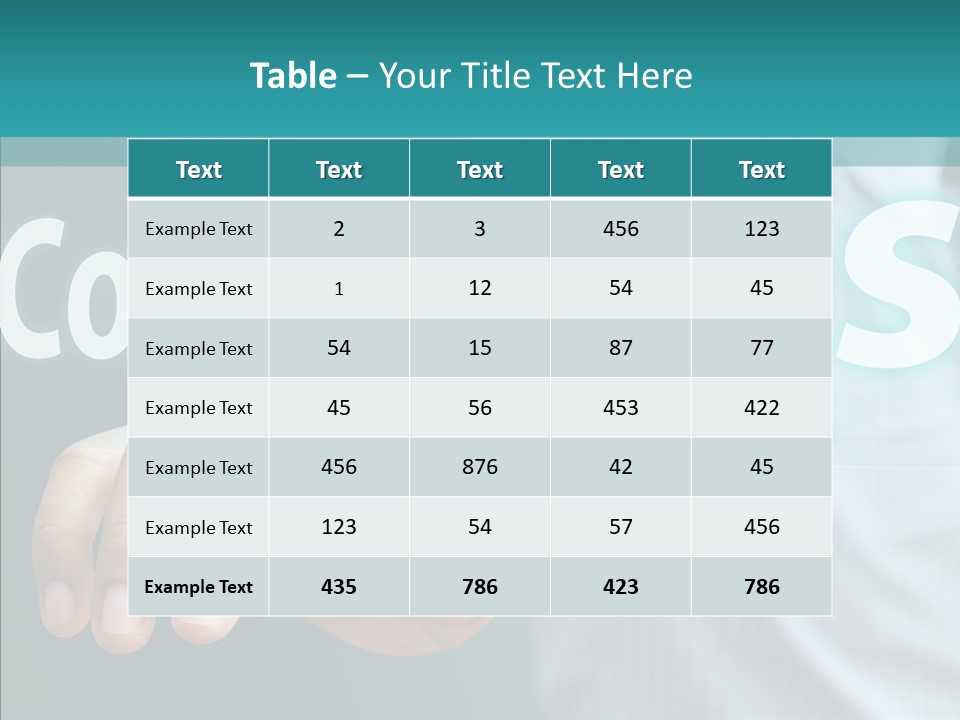 Circle Comment Technology PowerPoint Template