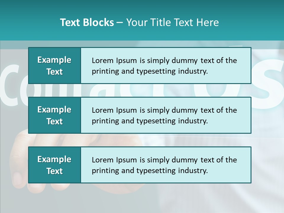 Circle Comment Technology PowerPoint Template