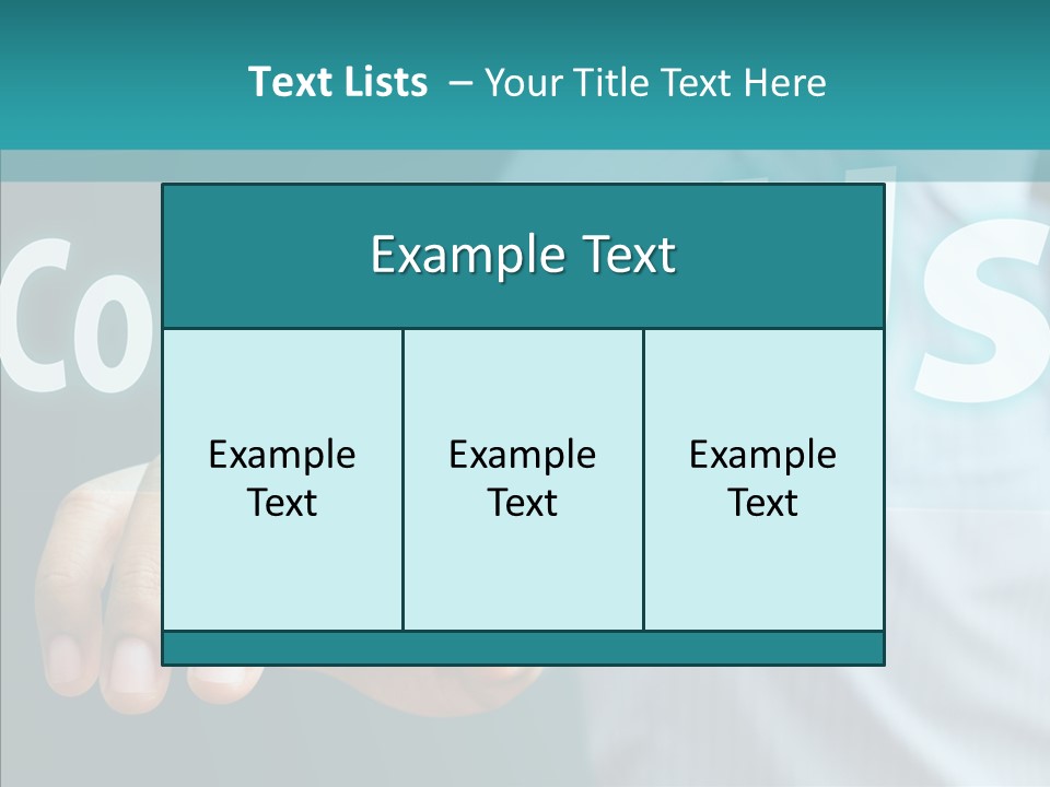 Circle Comment Technology PowerPoint Template