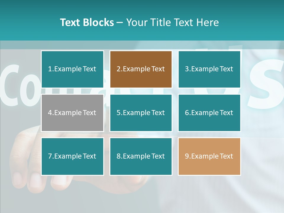 Circle Comment Technology PowerPoint Template