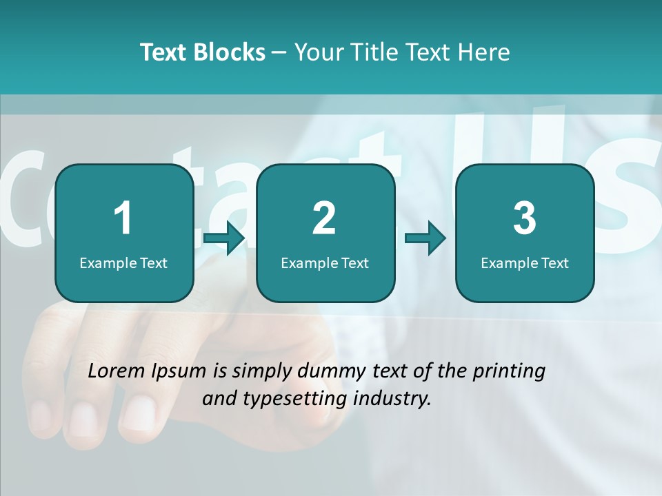Circle Comment Technology PowerPoint Template