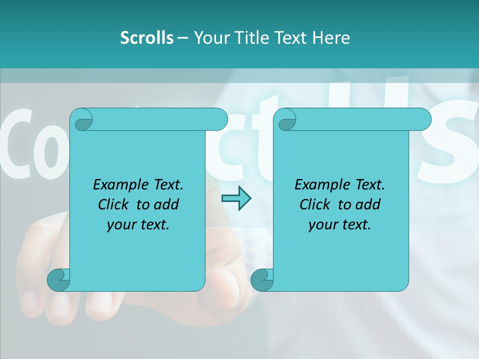Circle Comment Technology PowerPoint Template