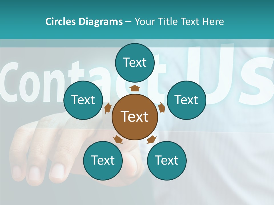 Circle Comment Technology PowerPoint Template