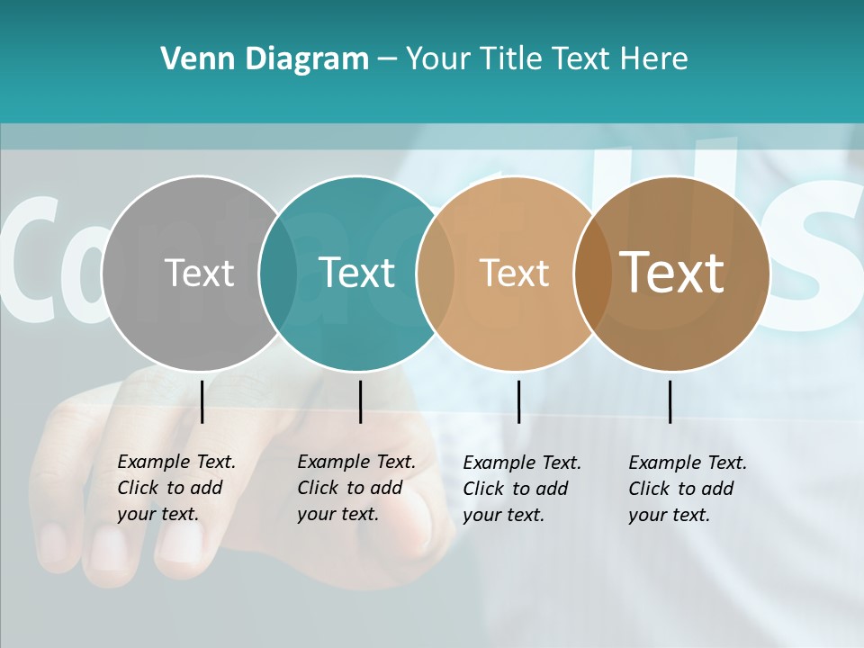 Circle Comment Technology PowerPoint Template