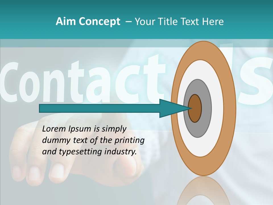 Circle Comment Technology PowerPoint Template