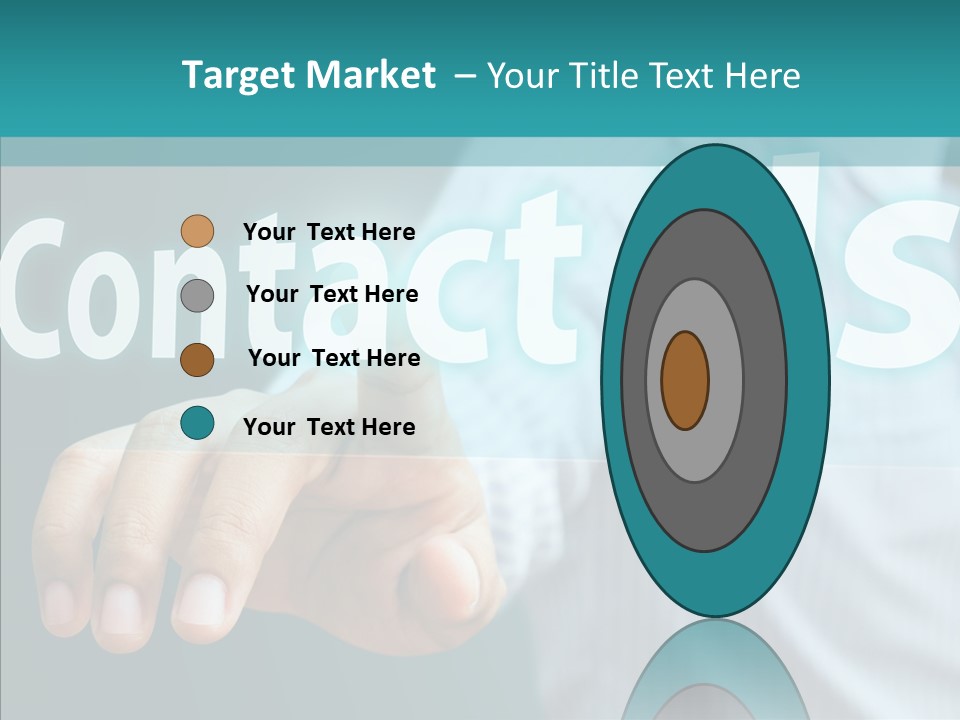 Circle Comment Technology PowerPoint Template