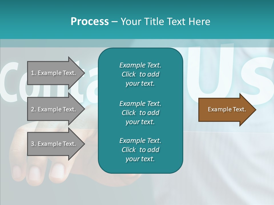 Circle Comment Technology PowerPoint Template