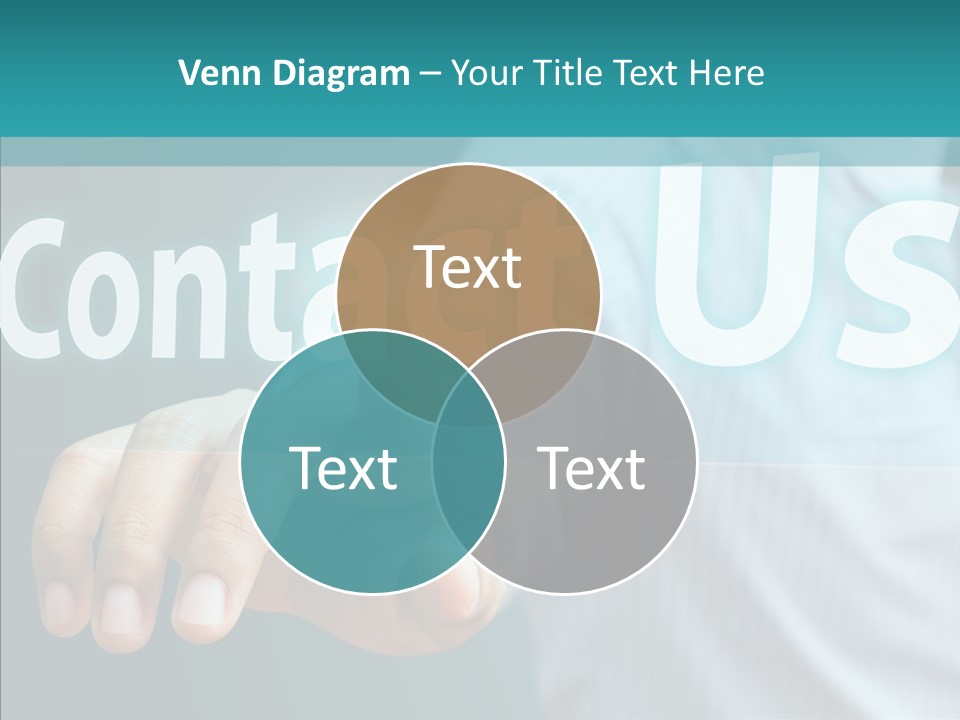 Circle Comment Technology PowerPoint Template