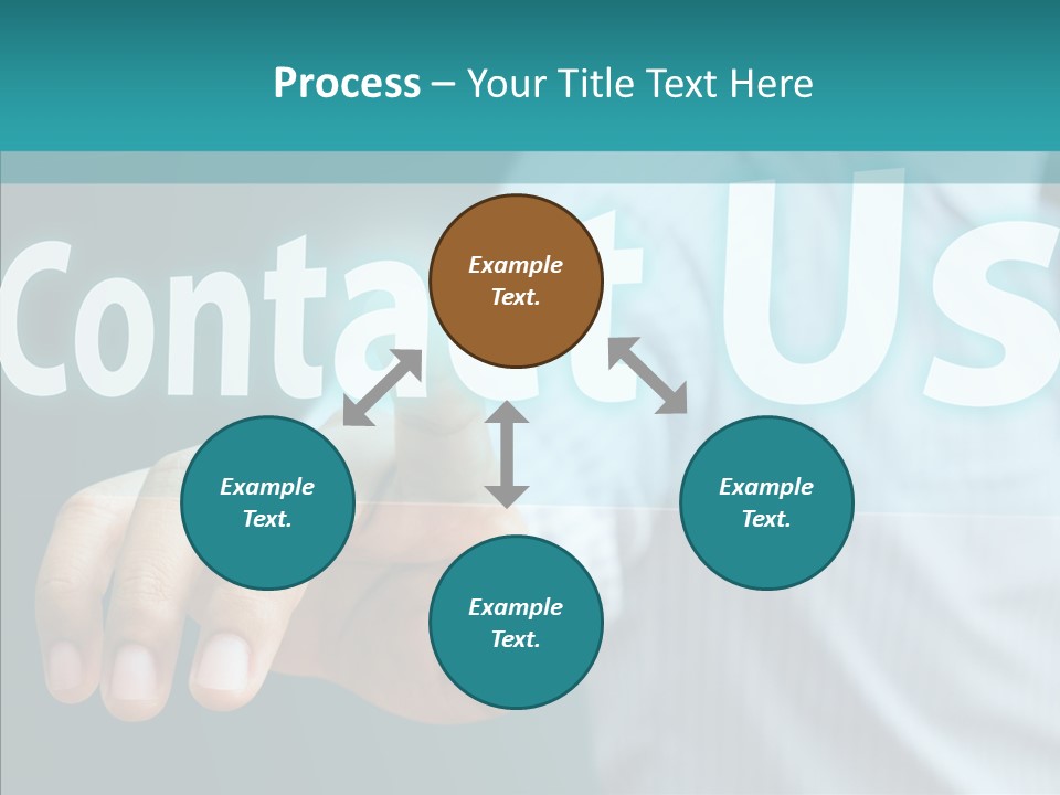 Circle Comment Technology PowerPoint Template