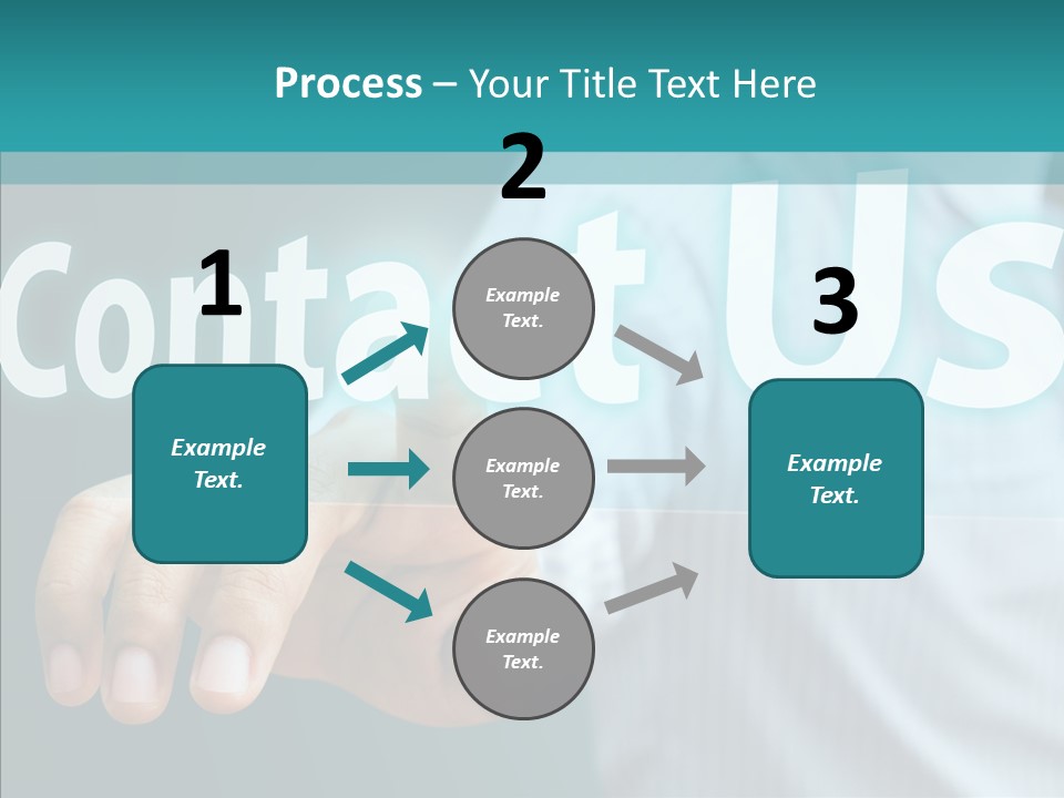 Circle Comment Technology PowerPoint Template