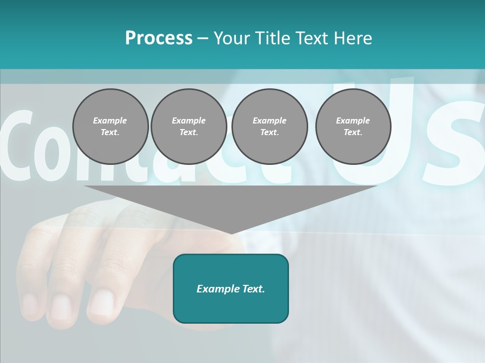 Circle Comment Technology PowerPoint Template