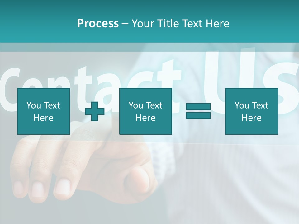 Circle Comment Technology PowerPoint Template
