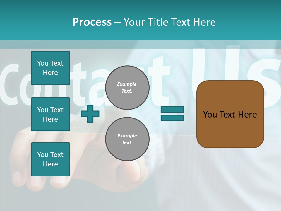 Circle Comment Technology PowerPoint Template