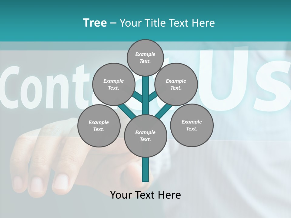Circle Comment Technology PowerPoint Template