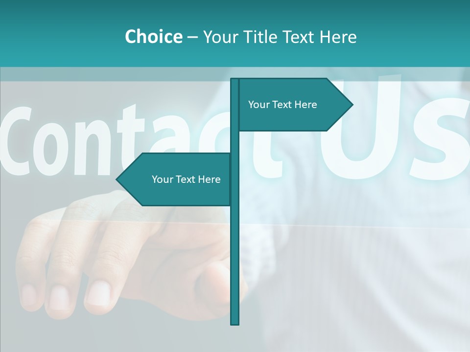 Circle Comment Technology PowerPoint Template