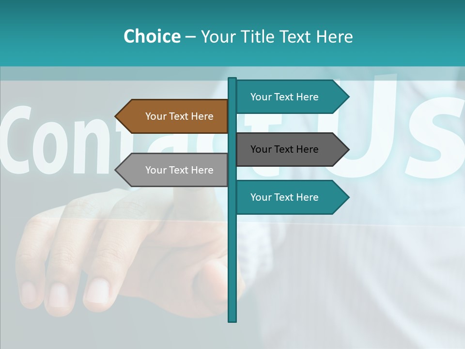 Circle Comment Technology PowerPoint Template
