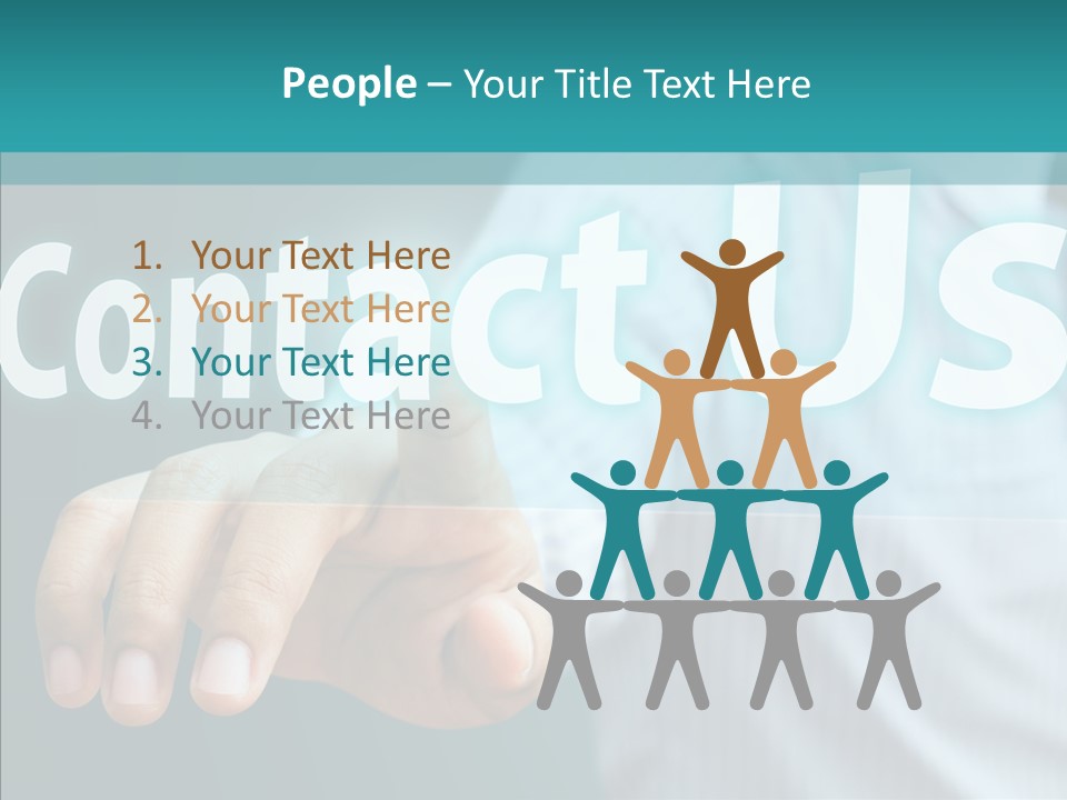 Circle Comment Technology PowerPoint Template