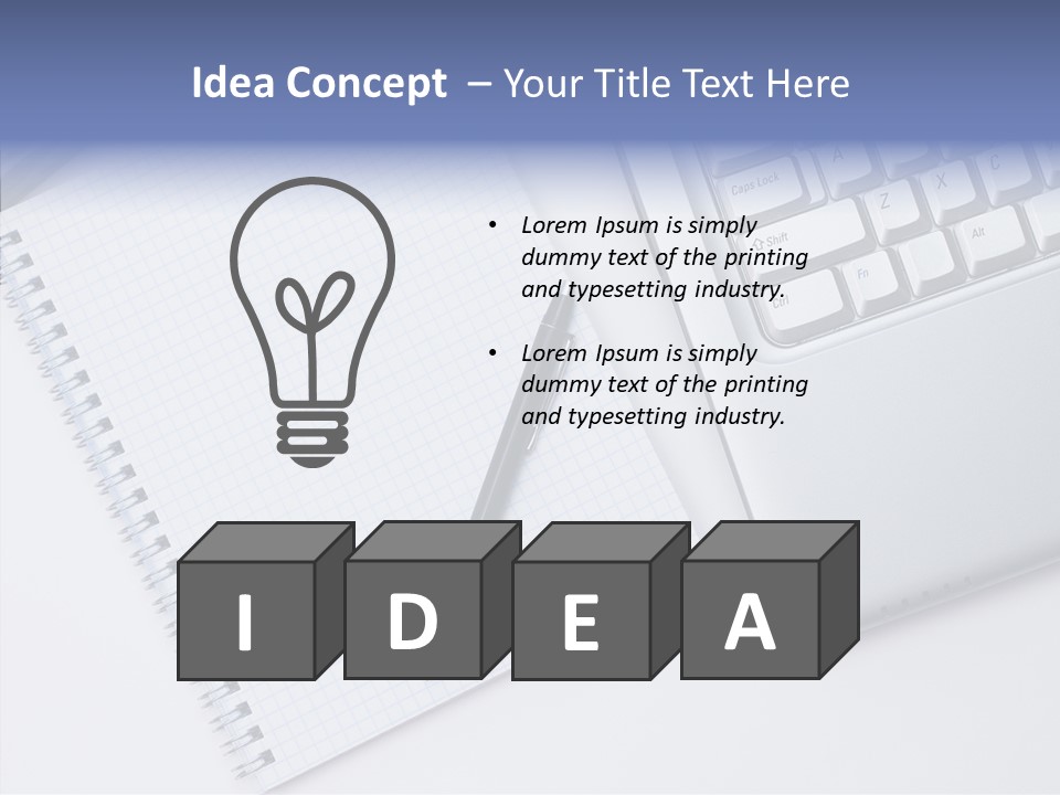 Technology Business View PowerPoint Template