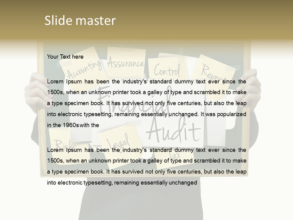 Result Audit Statements PowerPoint Template