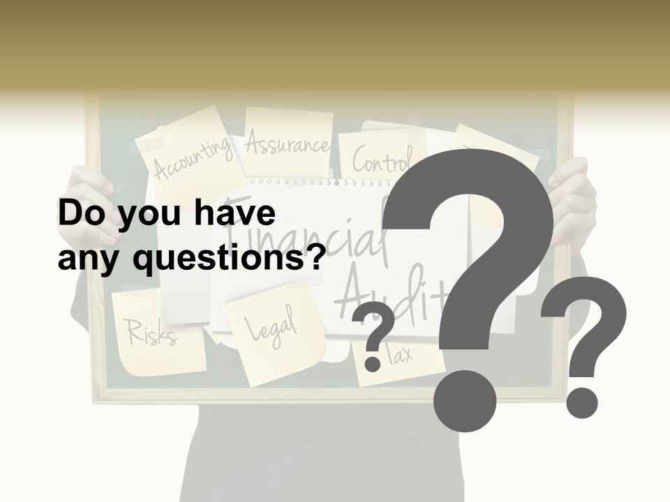 Result Audit Statements PowerPoint Template