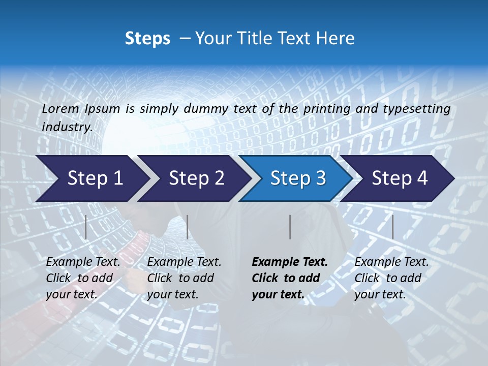 Discovery Modern Equipment PowerPoint Template