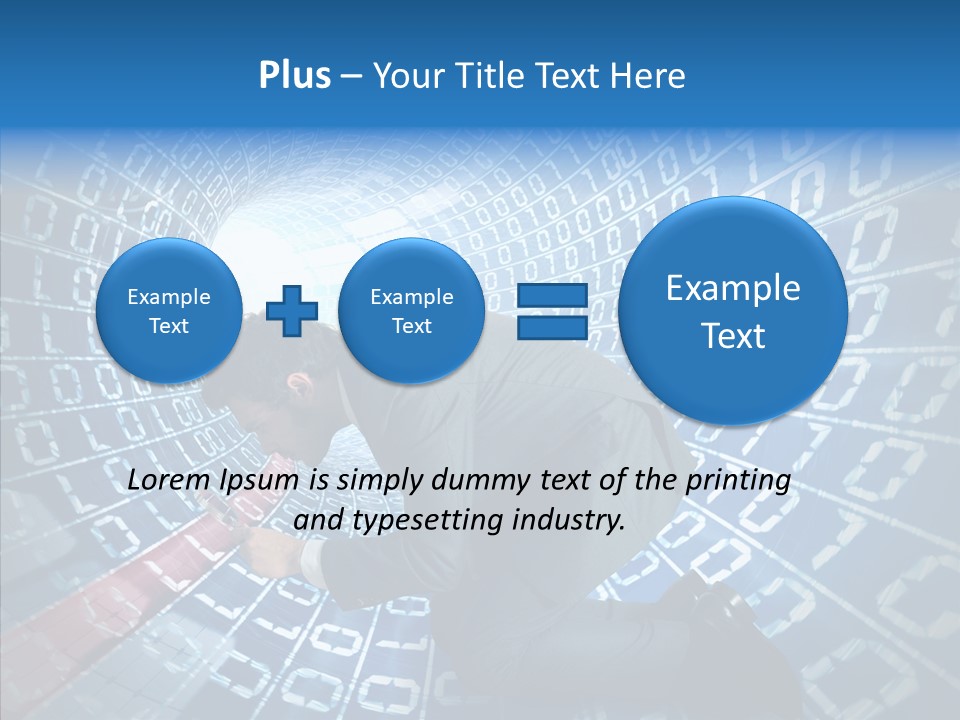 Discovery Modern Equipment PowerPoint Template