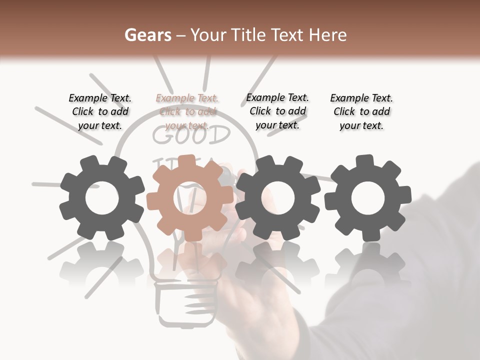 Bright Smart Teacher PowerPoint Template