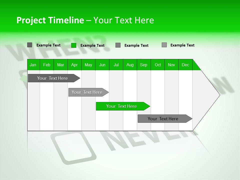 White Selection Poll PowerPoint Template