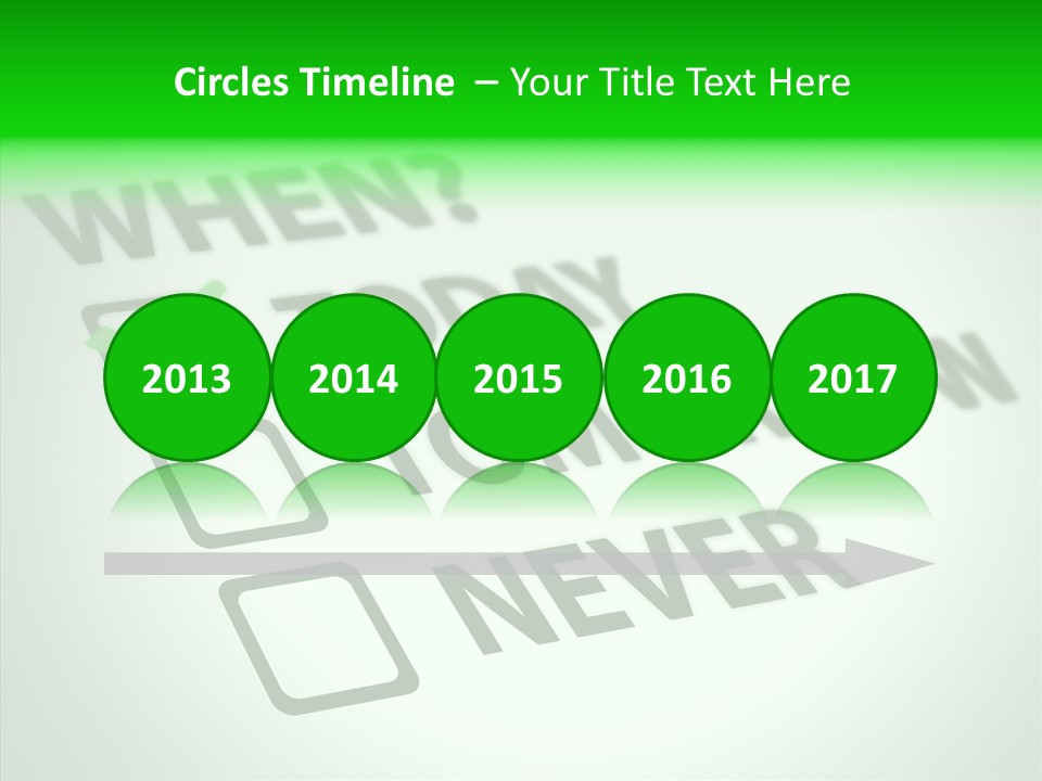 White Selection Poll PowerPoint Template