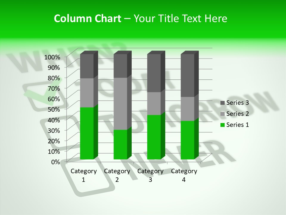 White Selection Poll PowerPoint Template