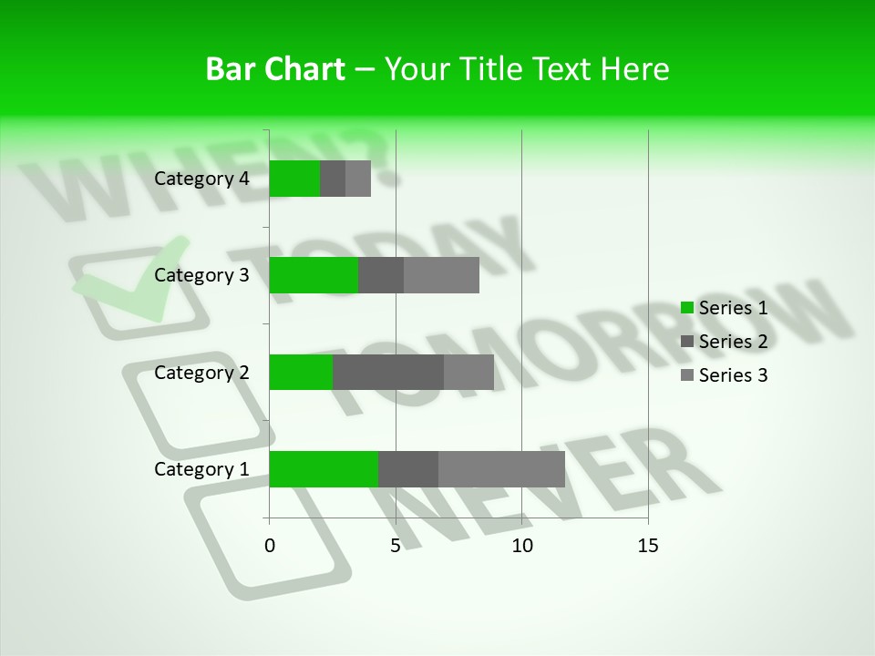 White Selection Poll PowerPoint Template